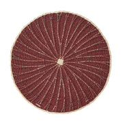 Claris Rattan Placemat - Cocoa