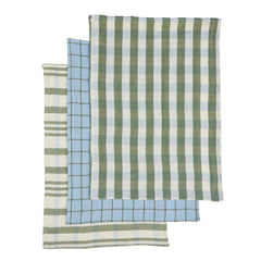 Kith Recycled Cotton Tea Towel - Olive