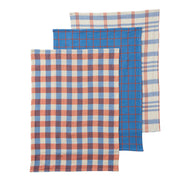 Kith Recycled Cotton Tea Towel - Blue