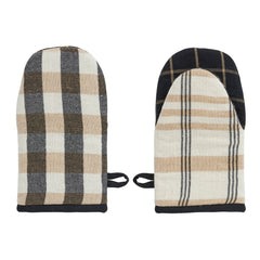Kith Recycled Cotton Oven Mit - Black