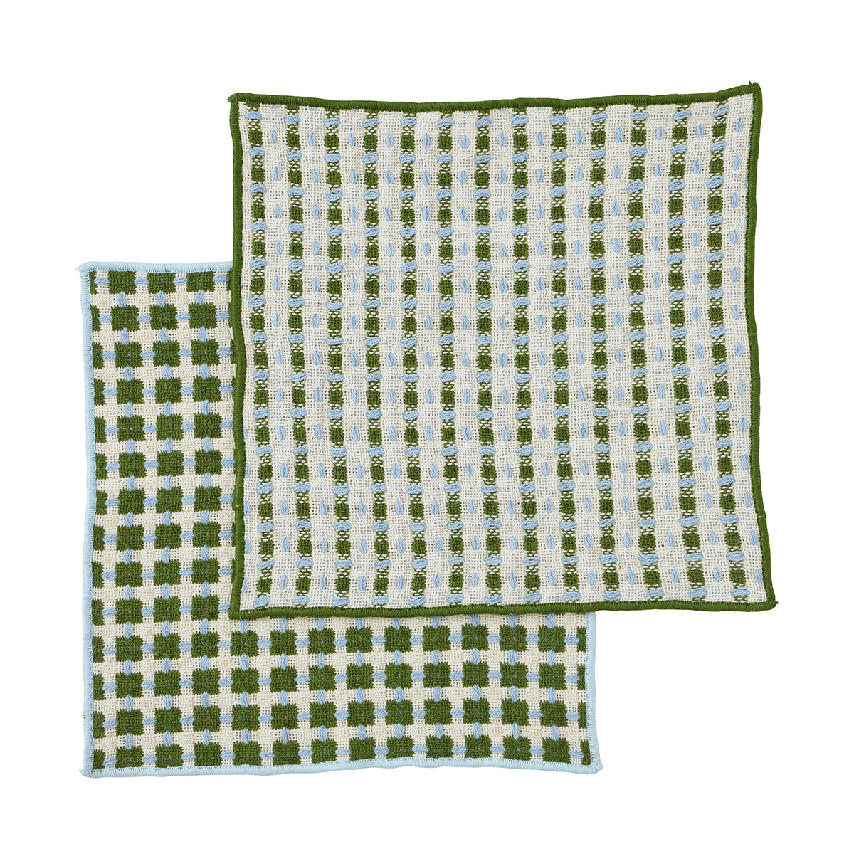 Kith Recycled Cotton Dish Cloth - Olive