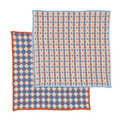 Kith Recycled Cotton Dish Cloth - Blue