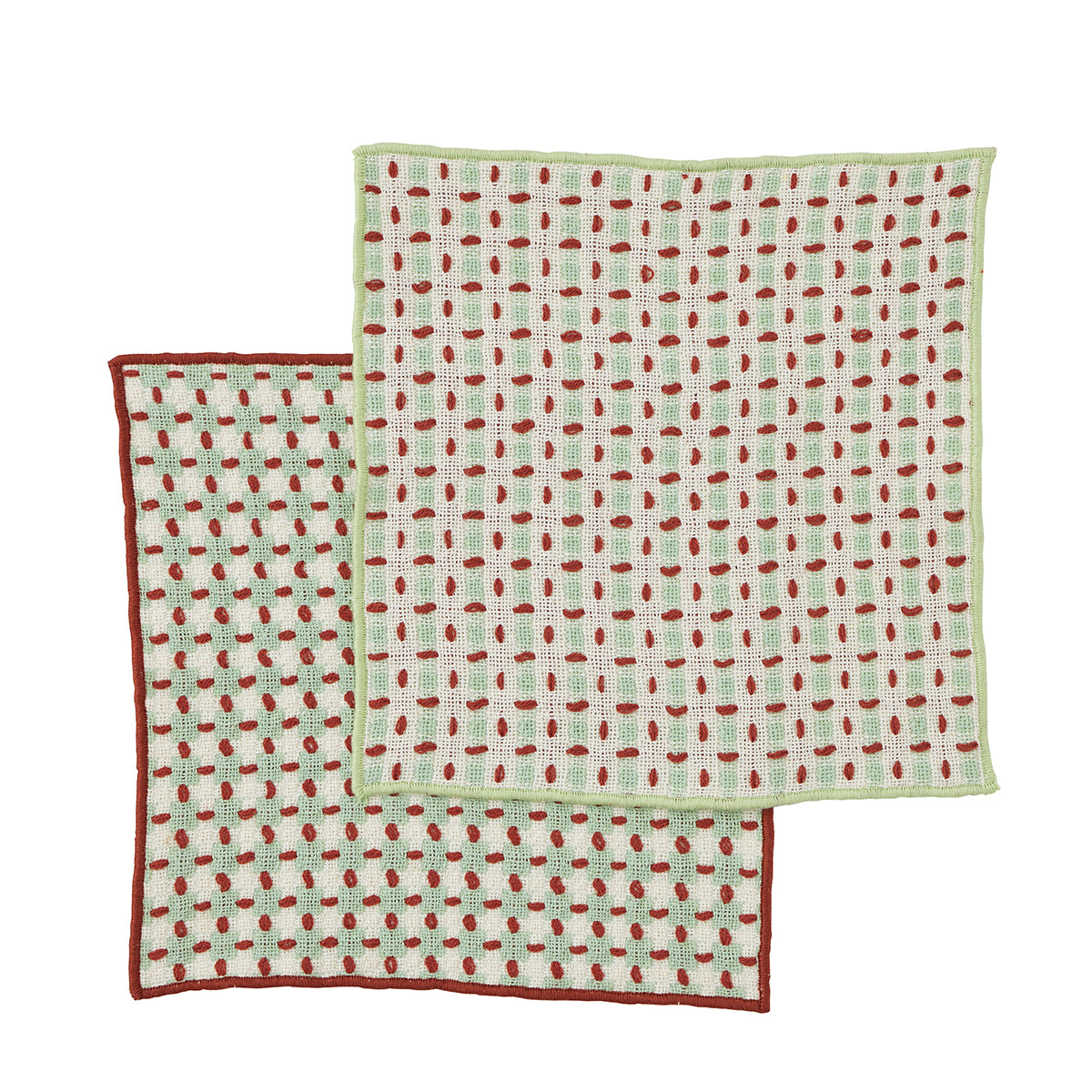 Kith Recycled Cotton Dish Cloth - Sage