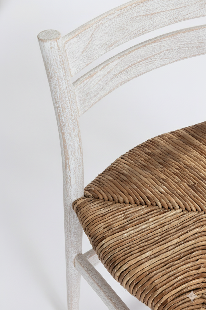 Kodak Chair - Rustic White Wash