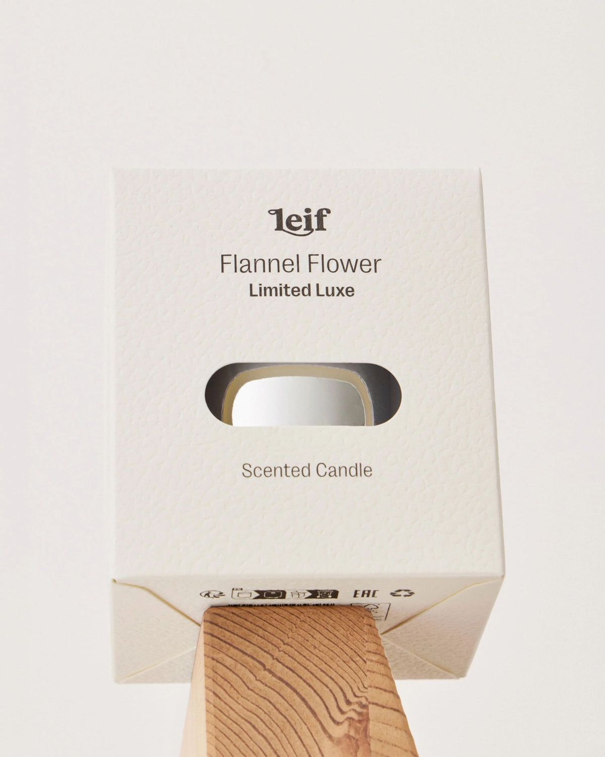 Limited Edition Flannel Flower Candle