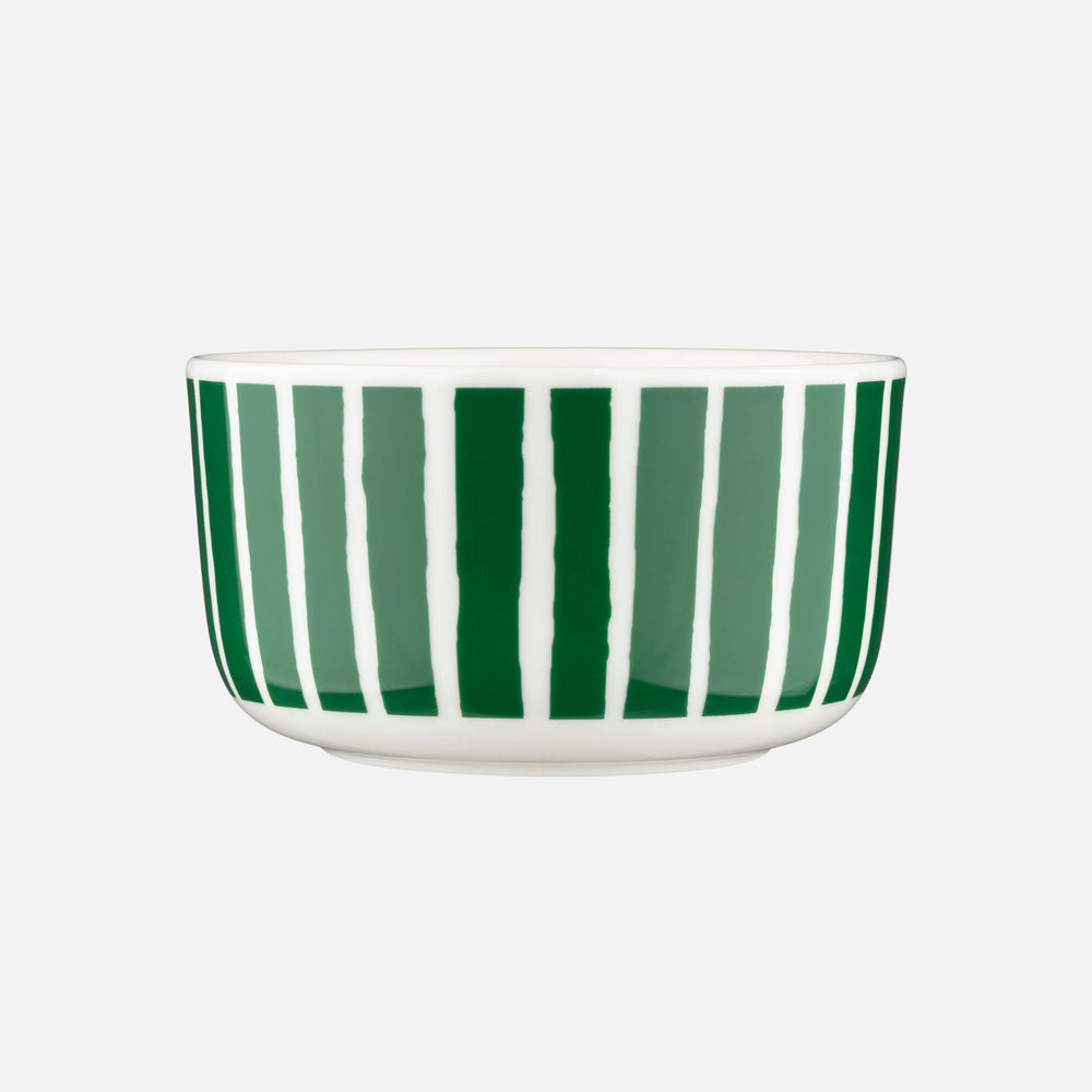 Oiva Piccolo Bowl - Green/White