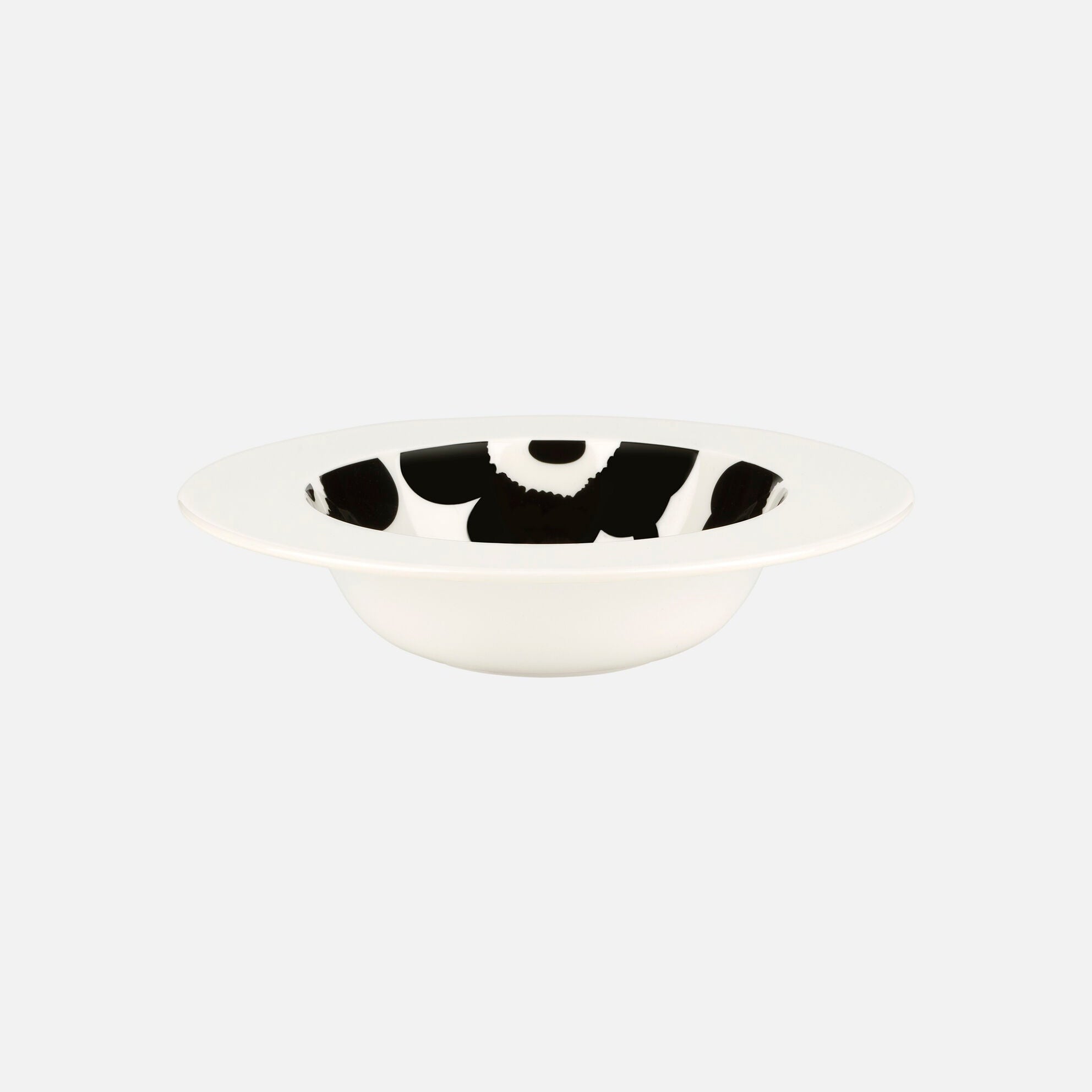 Oiva Unikko Deep Plate - White Border