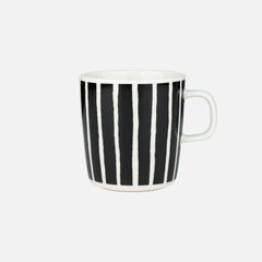 Oiva Piccolo Mug- Black/White