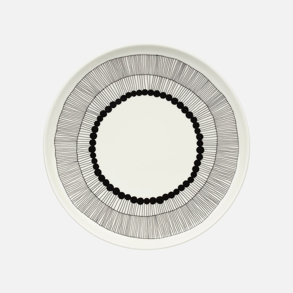 Oiva Siirtolapuutarha Plate - White