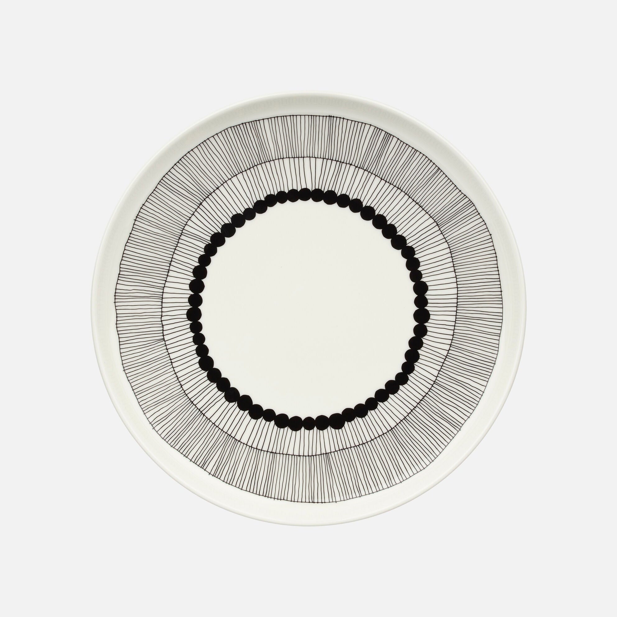 Oiva Siirtolapuutarha Plate - White