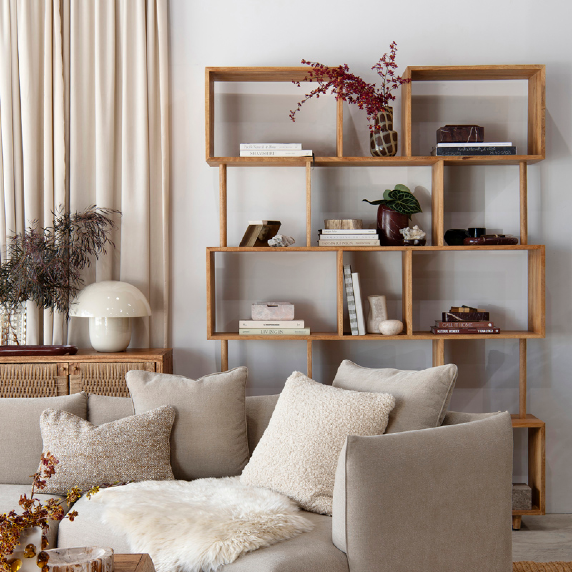 Morocco Bookcase - Rustic Matte