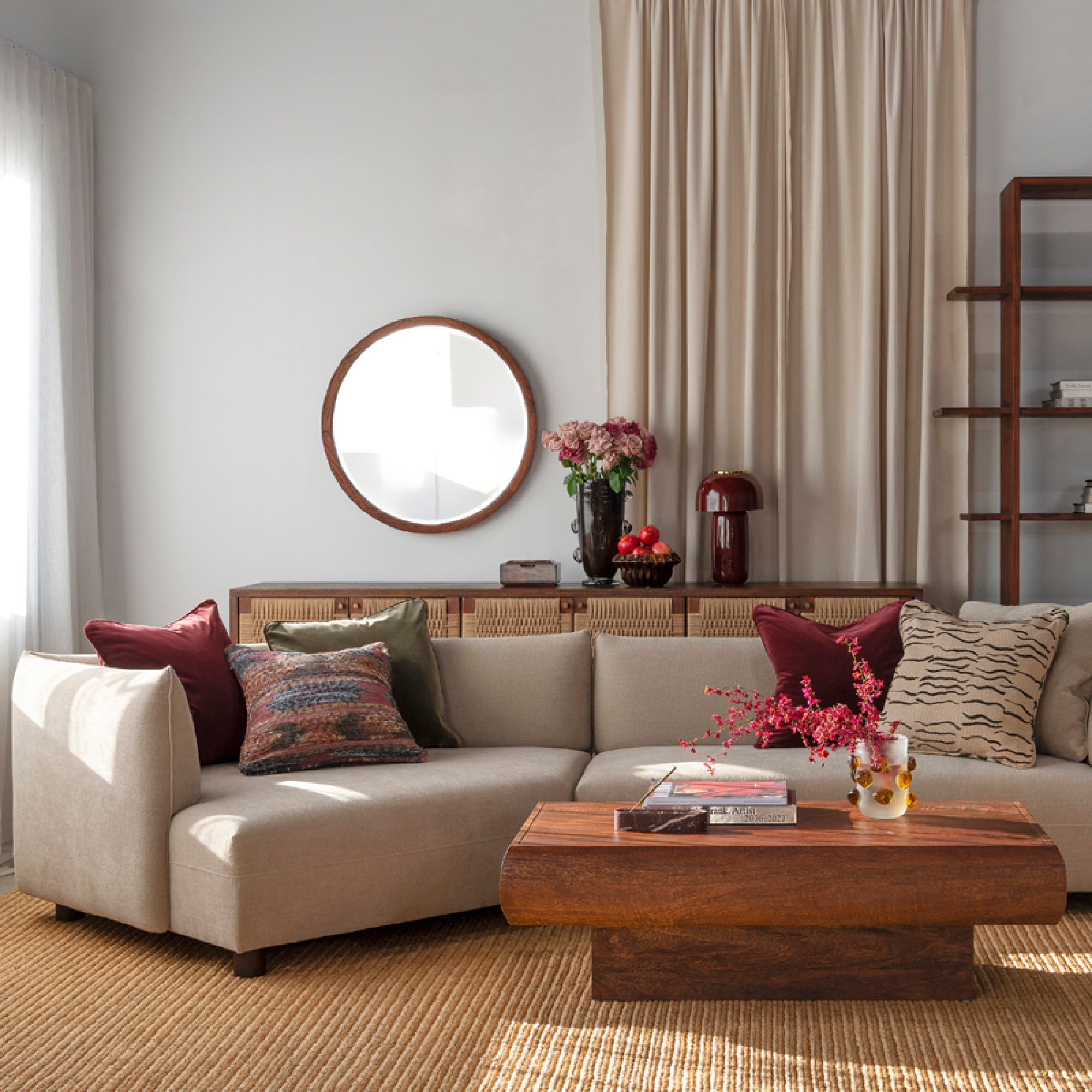 Oscar Left Chaise Sofa - Rye