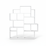 Paris Large Bookcase - White