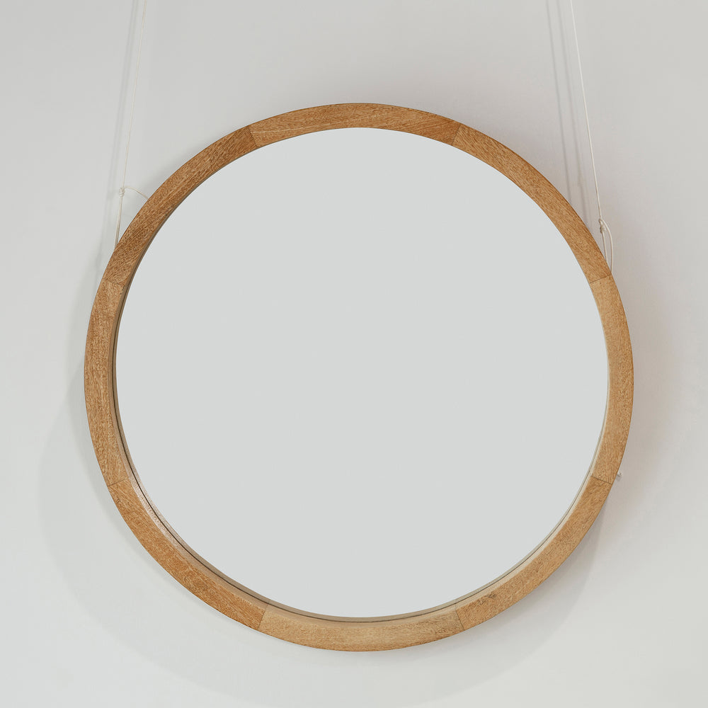 Retreat Round Mirror - Rustic Matte