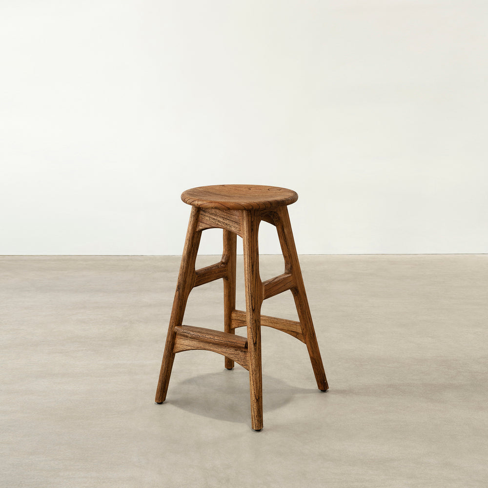 Deco Bar Stool - Antique Mindi