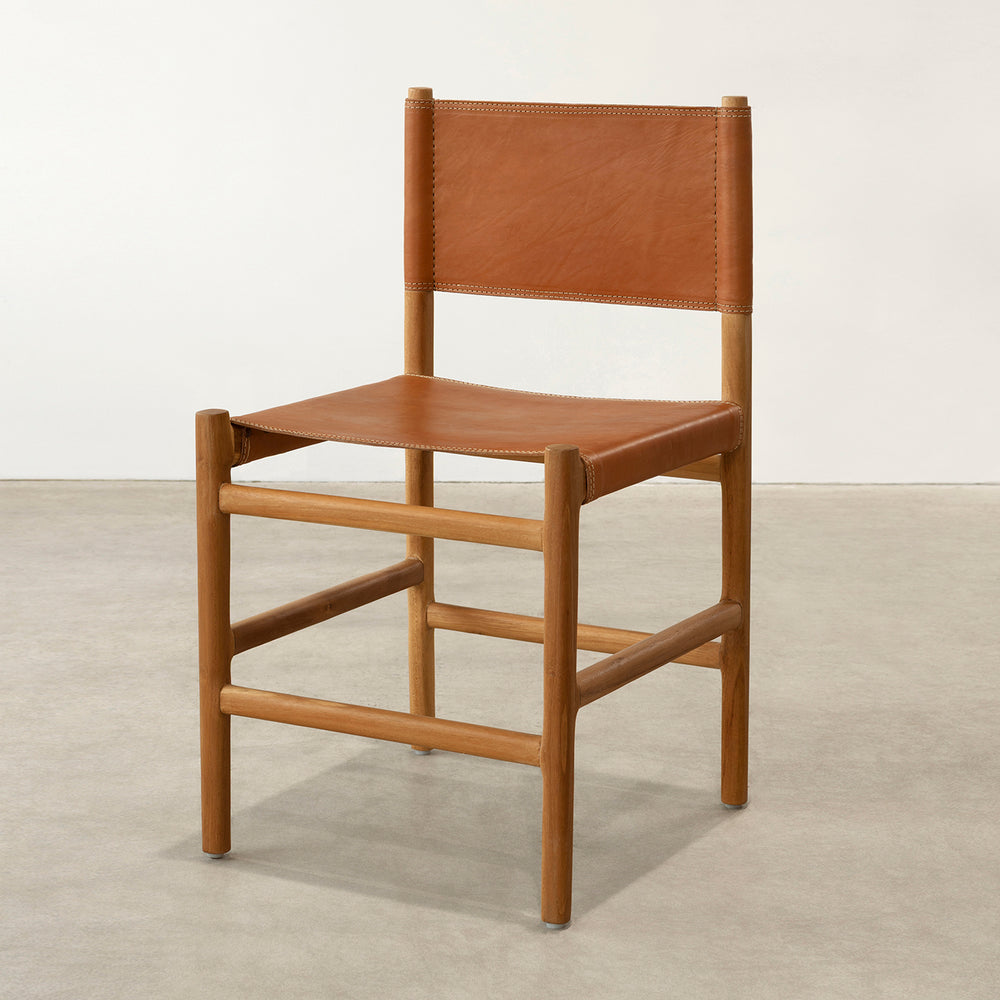 Arlo Teak Chair - Camel