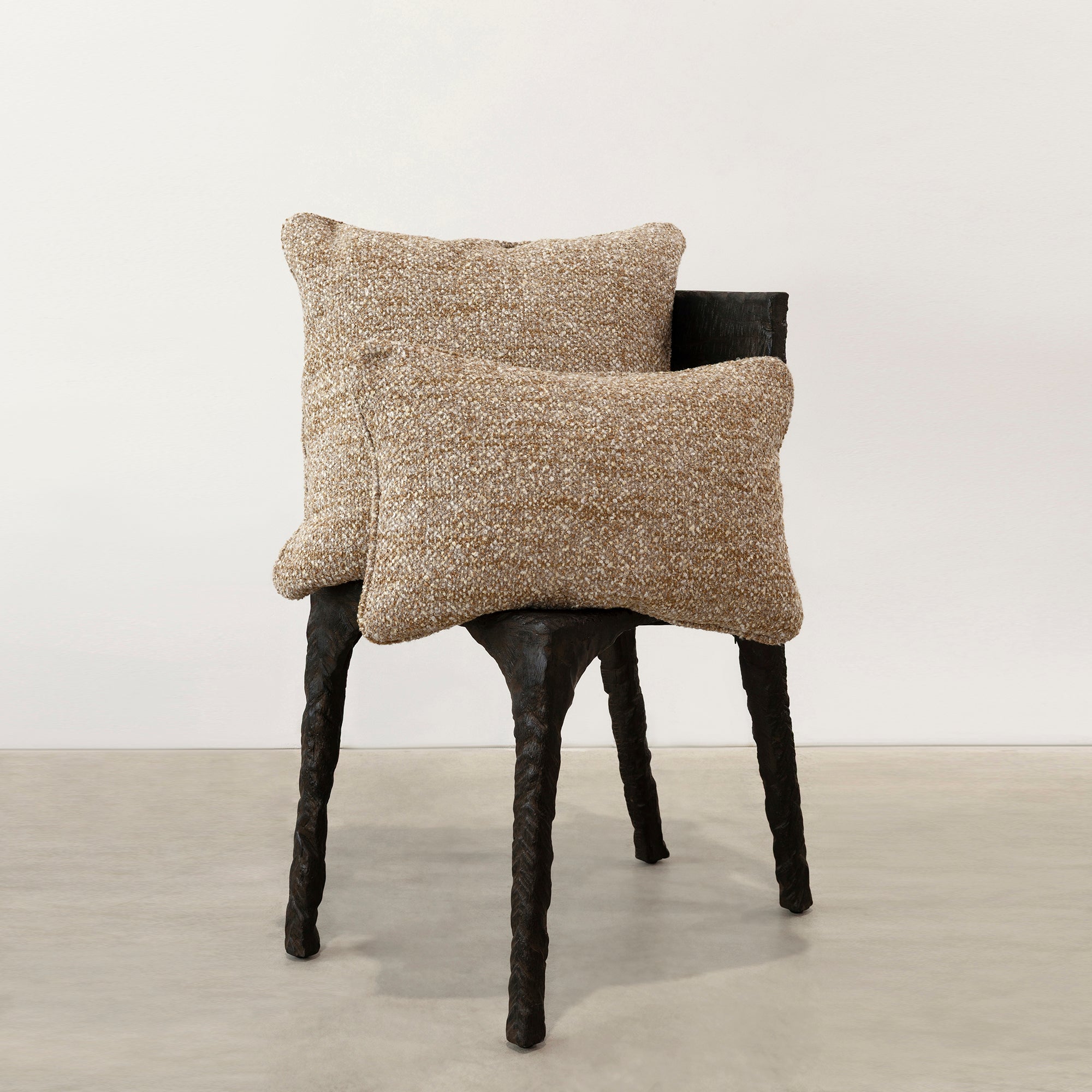 Empire Boucle Cushion - Tweed