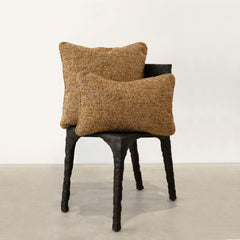 Empire Boucle Cushion - Camel