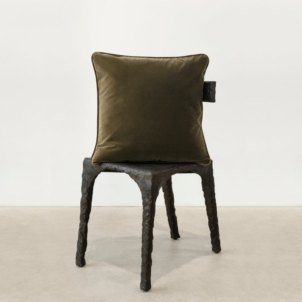 Empire Velvet Cushion - Cyprus