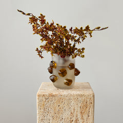 Mateus Vase - White/Amber