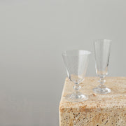Fishnet Etched Glassware