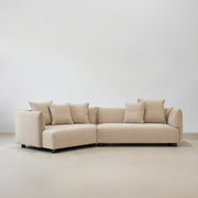 Oscar Left Chaise Sofa - Rye