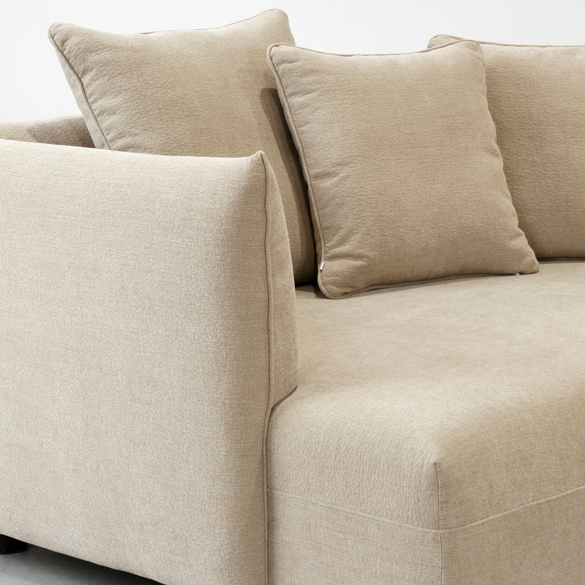 Oscar Left Chaise Sofa - Rye