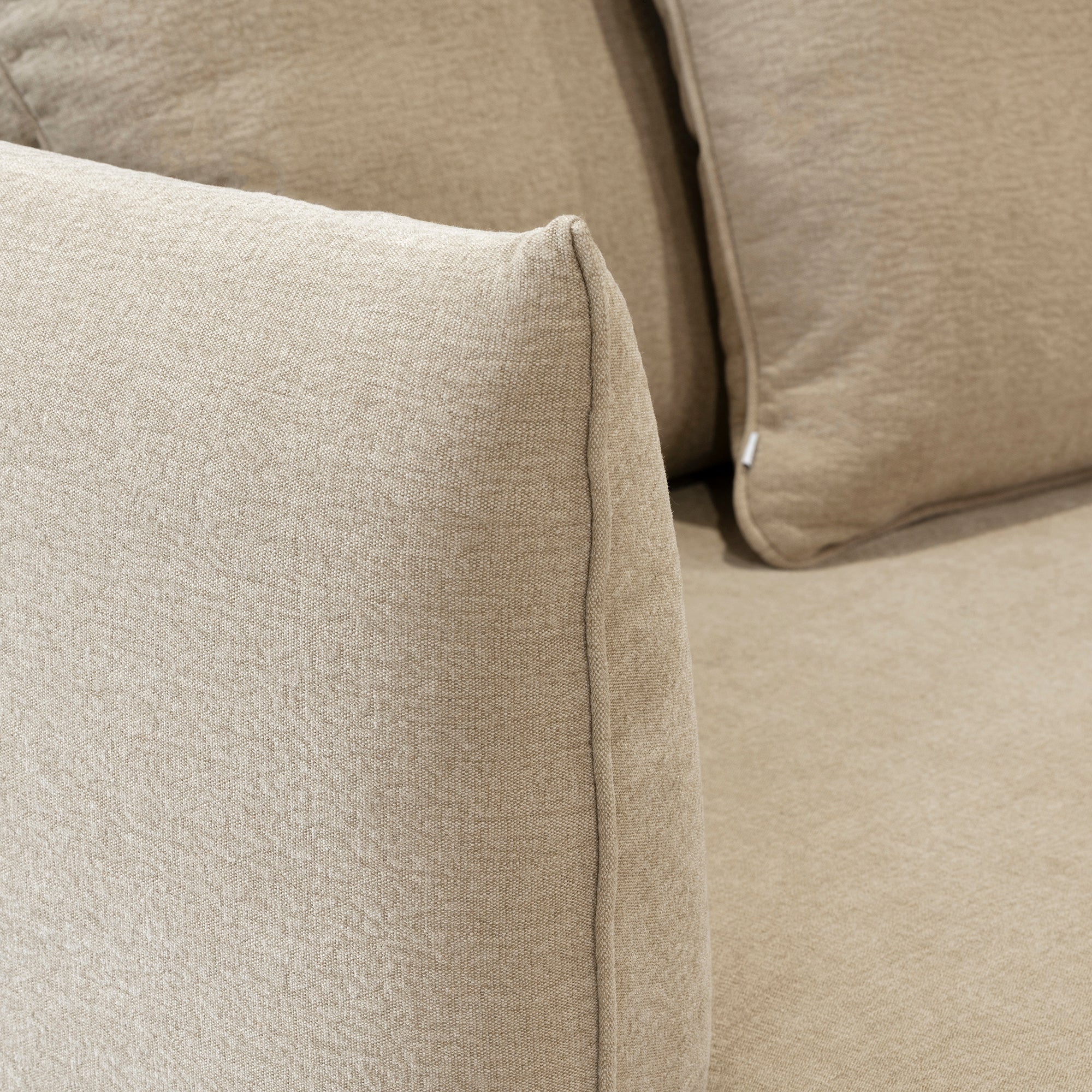 Oscar Left Chaise Sofa - Rye