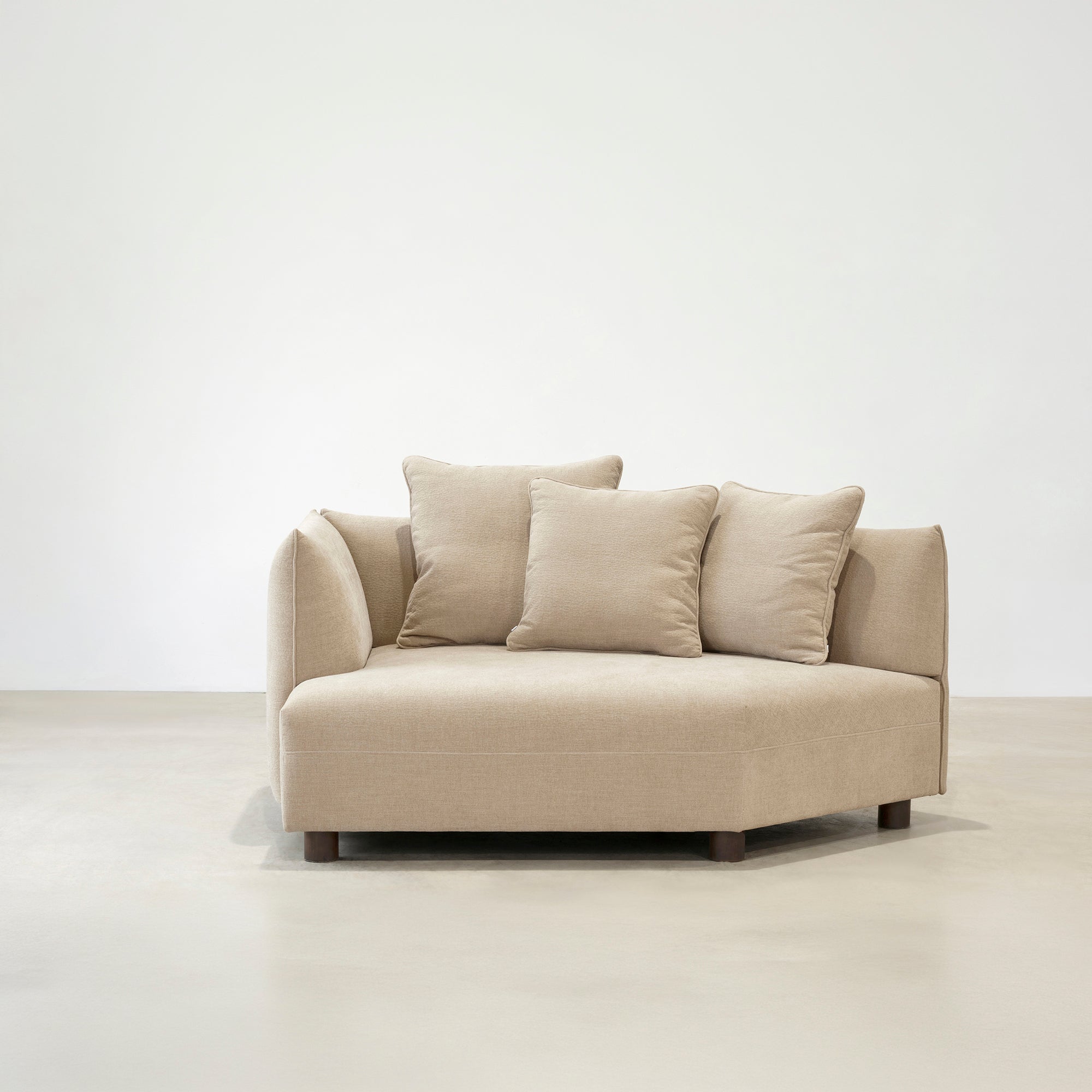 Oscar Left Chaise Sofa - Rye
