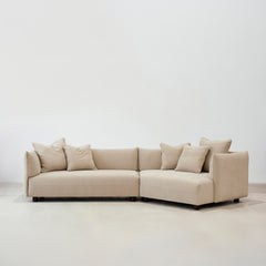 Oscar Right Chaise Sofa - Rye