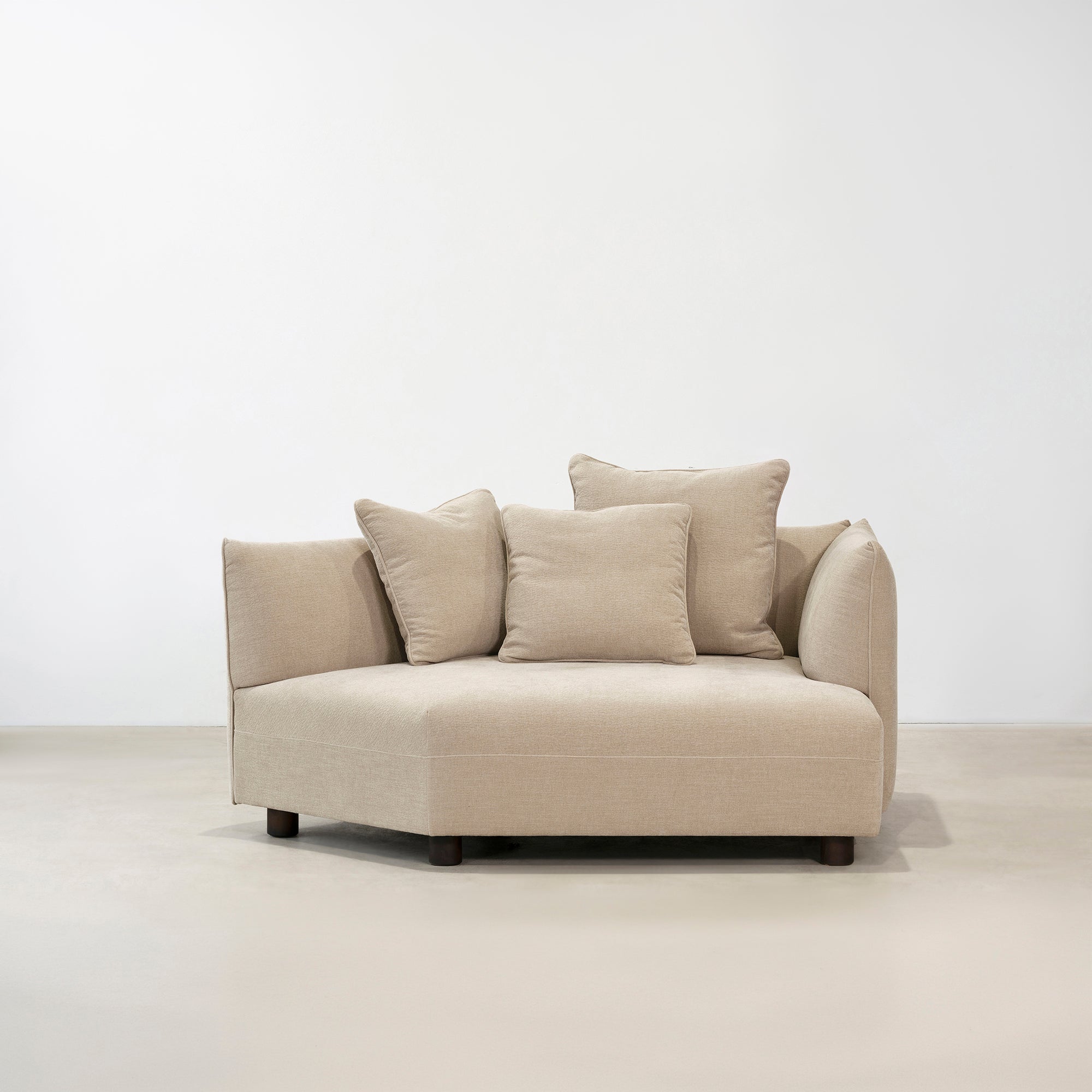 Oscar Right Chaise Sofa - Rye