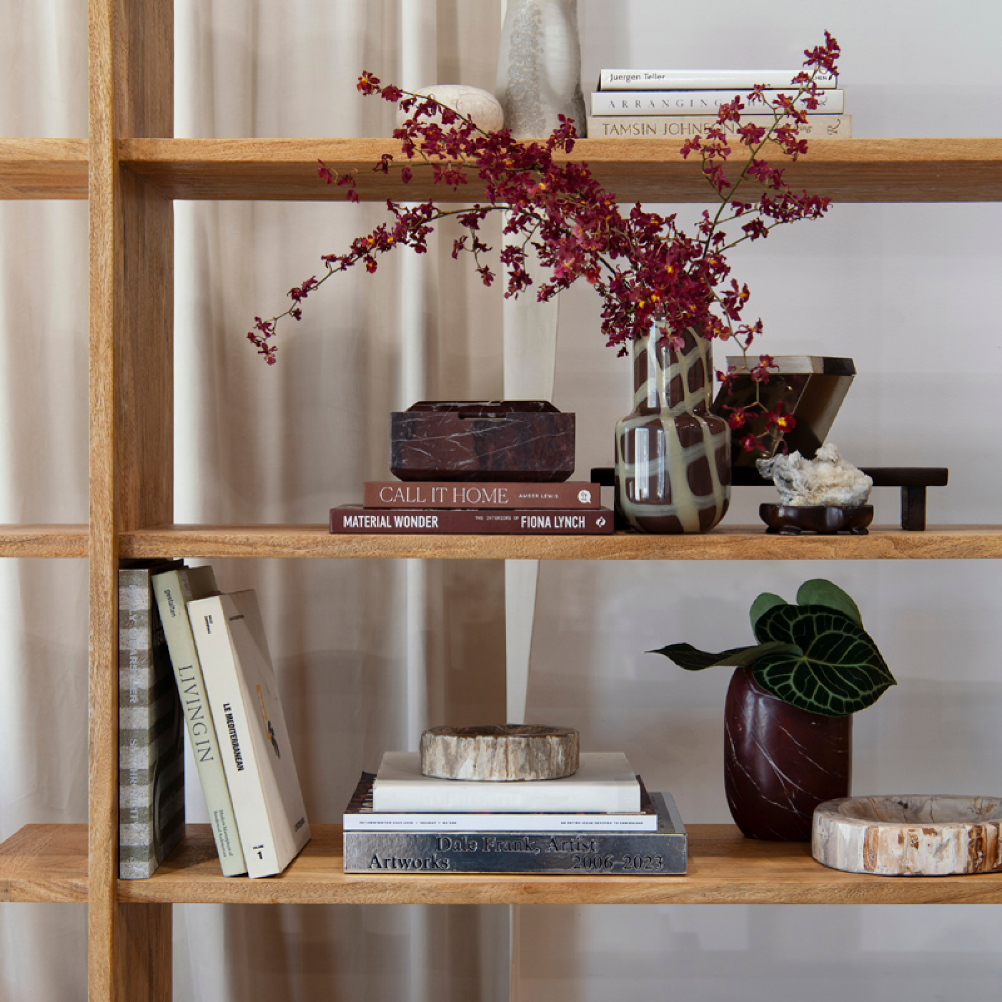 Yuli Bookcase - Rustic Matte