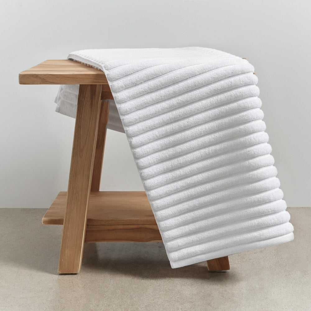 Pure Cotton Bath Mat - White