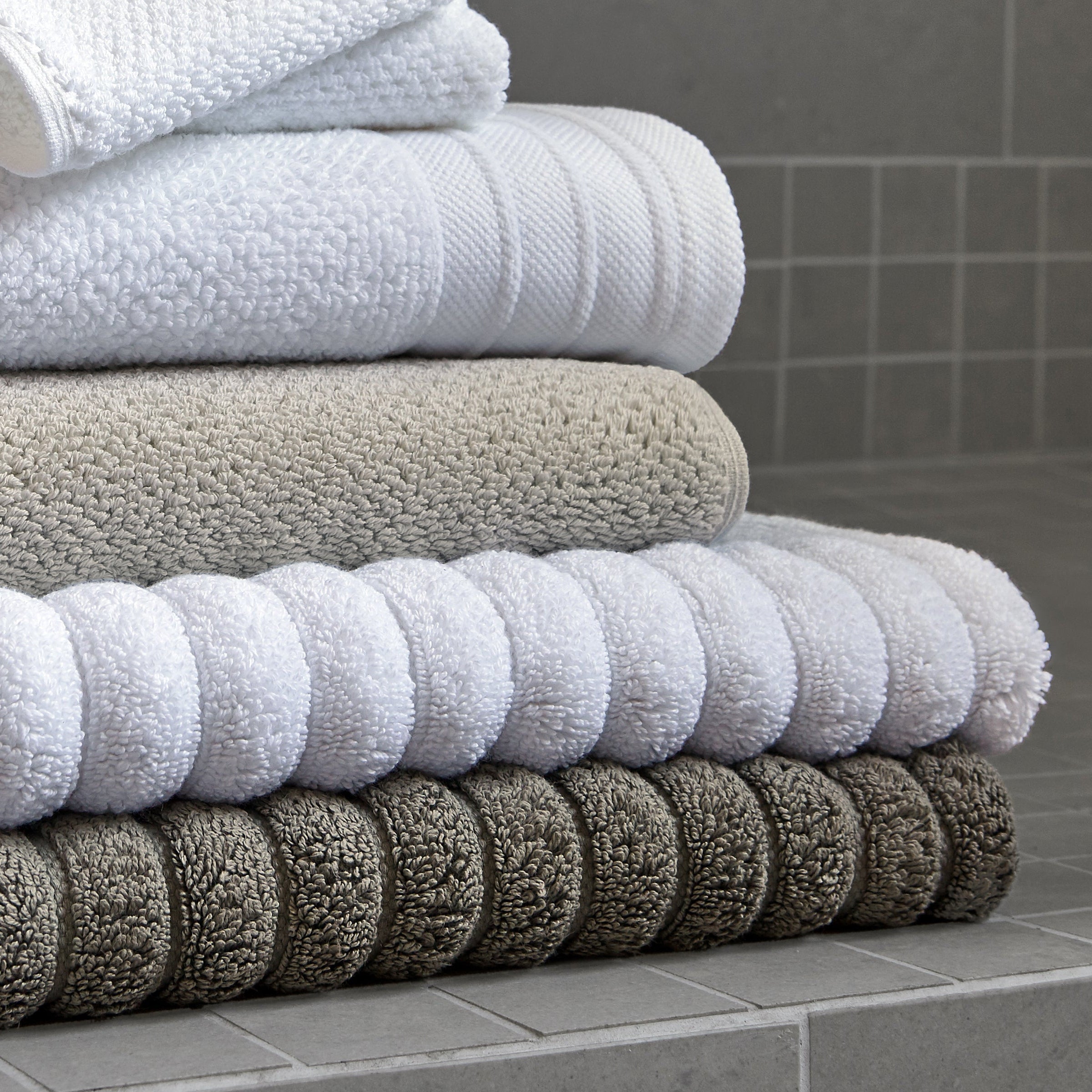 Pure Cotton Bath Sheet - Charcoal