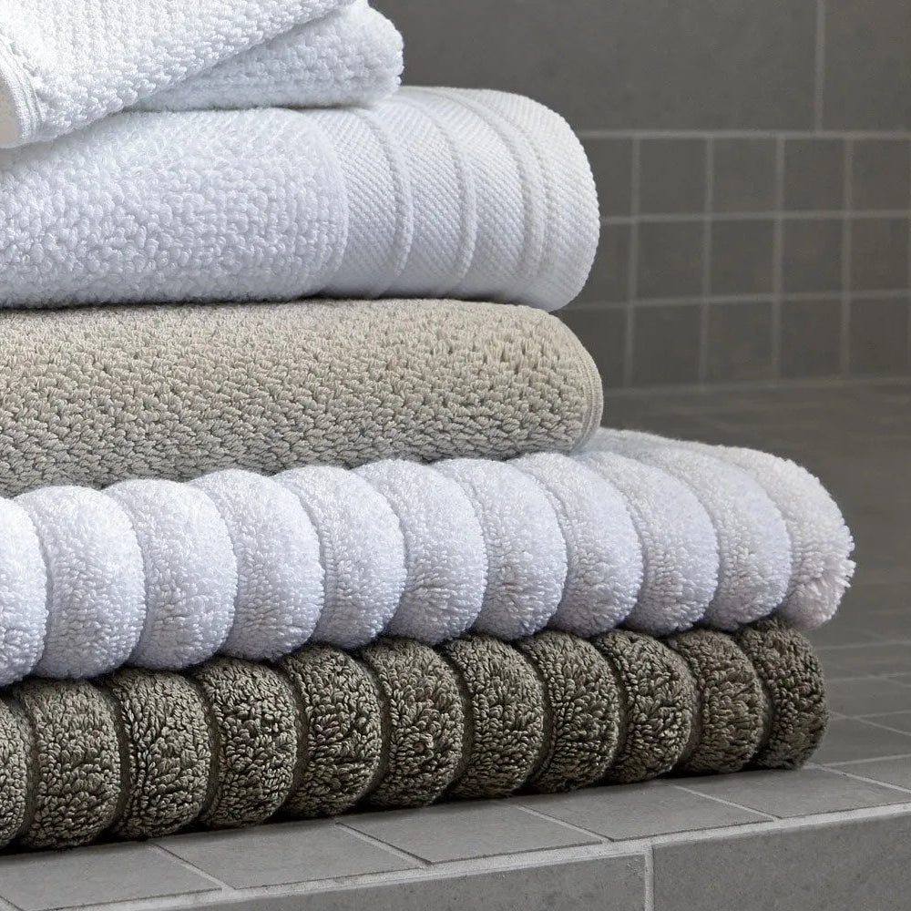 Pure Cotton Bath Towel - White