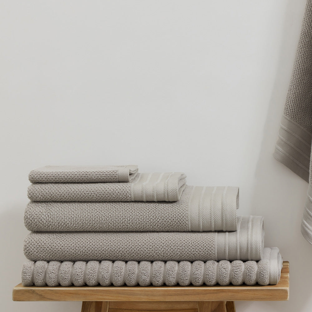 Pure Cotton Hand Towel - Linen