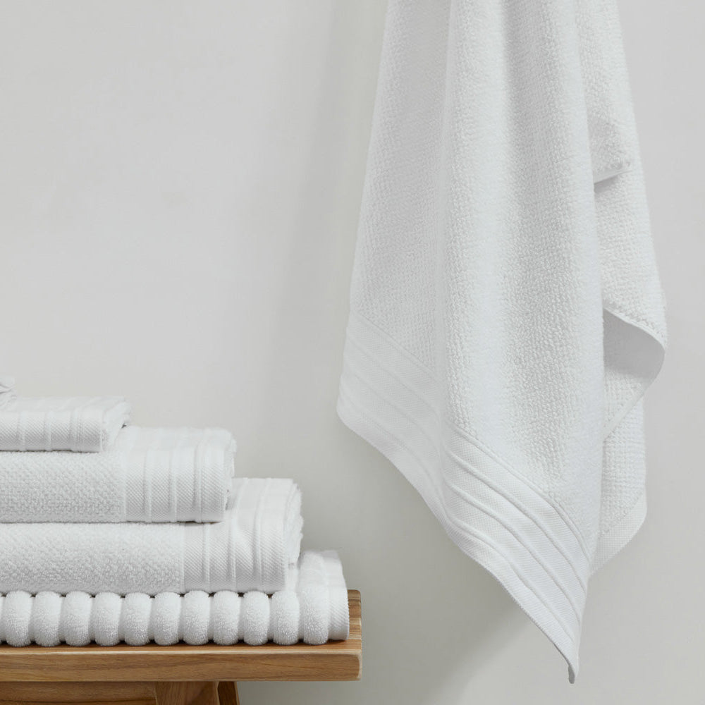 Pure Cotton Bath Sheet - White