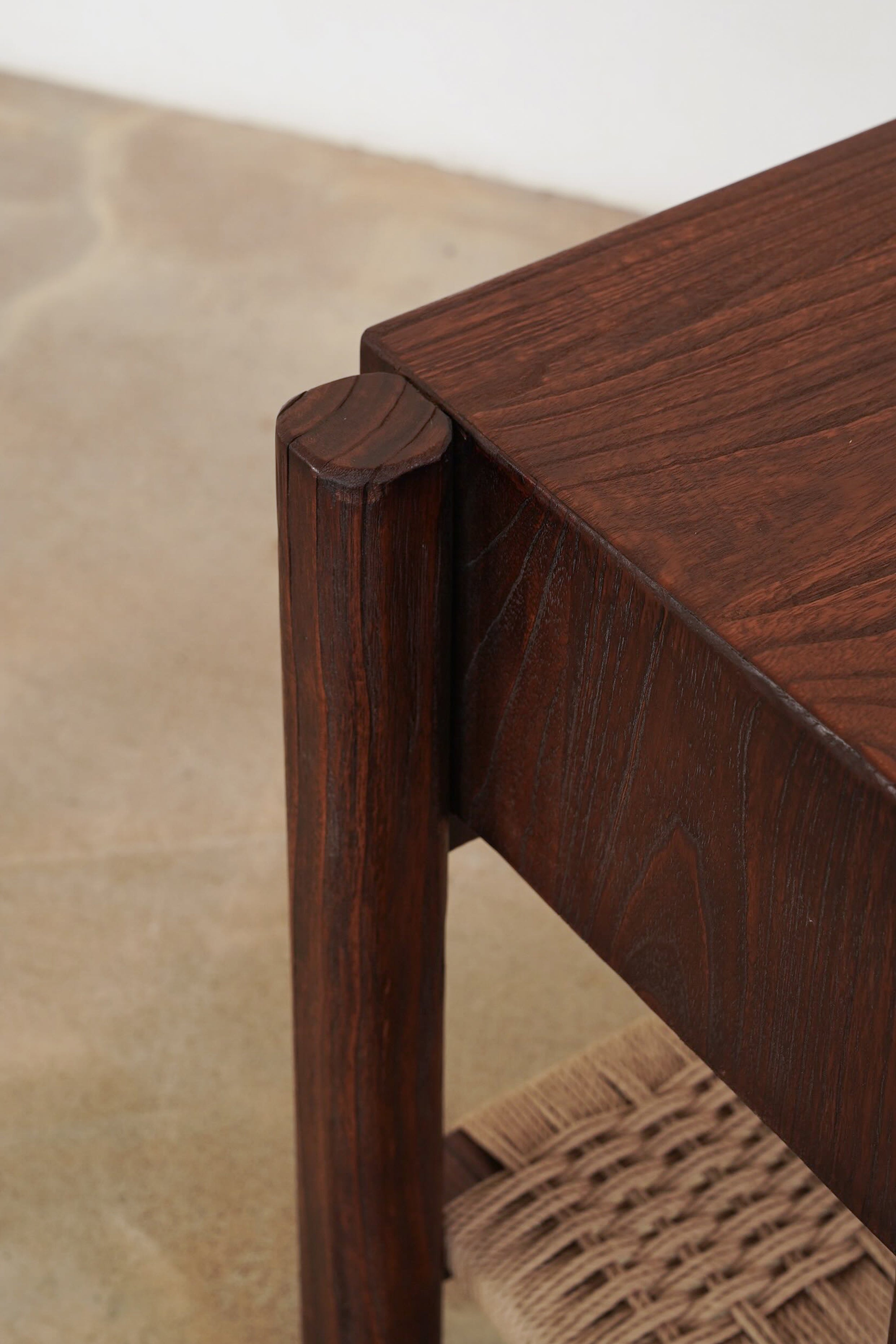 Lou Lou Bedside - Rustic Walnut