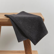 Pure Cotton Face Washer - Charcoal