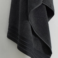 Pure Cotton Hand Towel - Charcoal