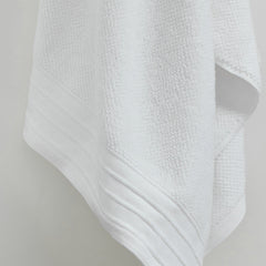 Pure Cotton Hand Towel - White