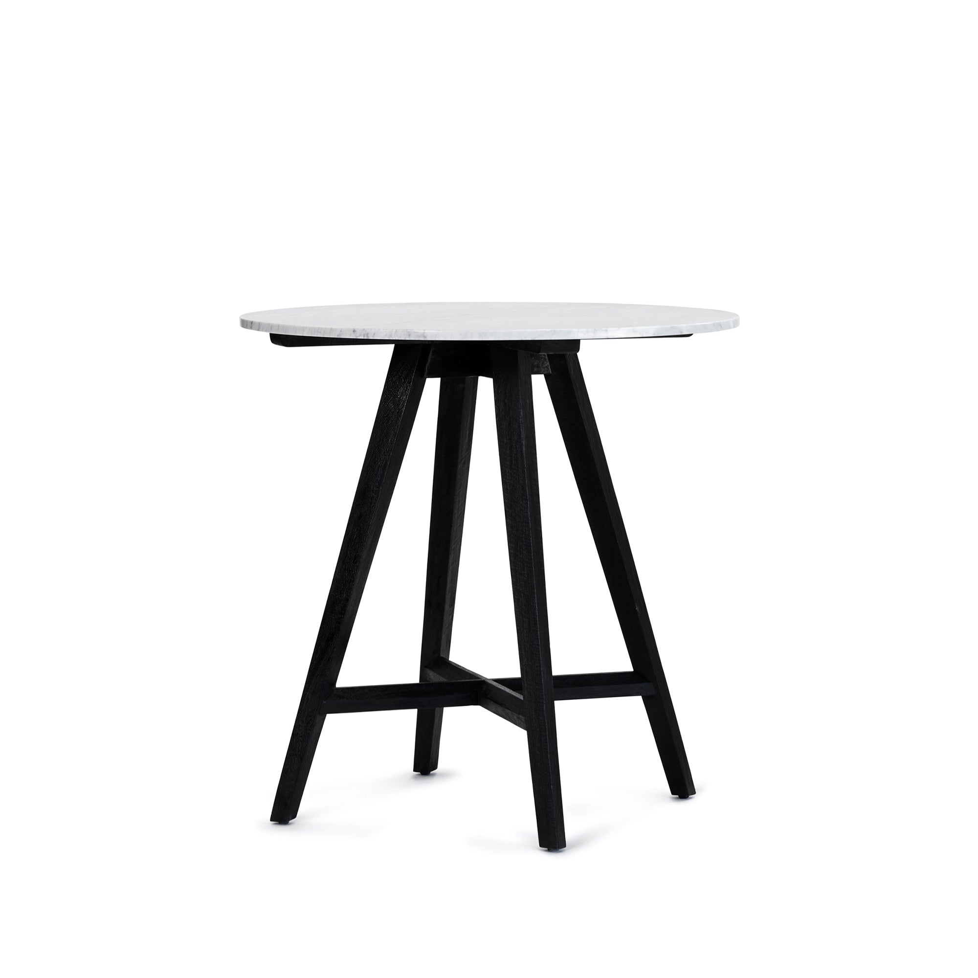 Falcon Bar Table - Black/White Marble