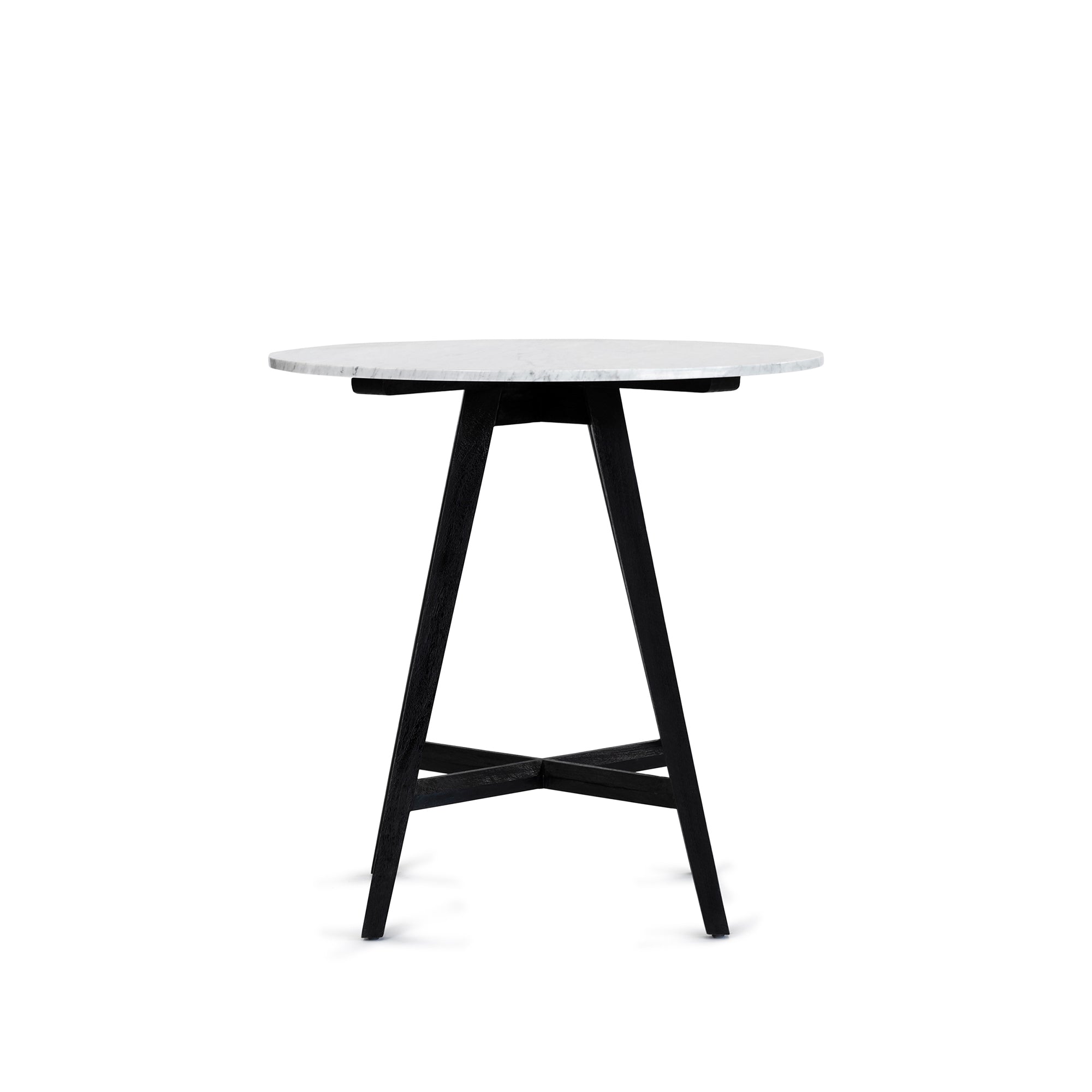 Falcon Bar Table - Black/White Marble