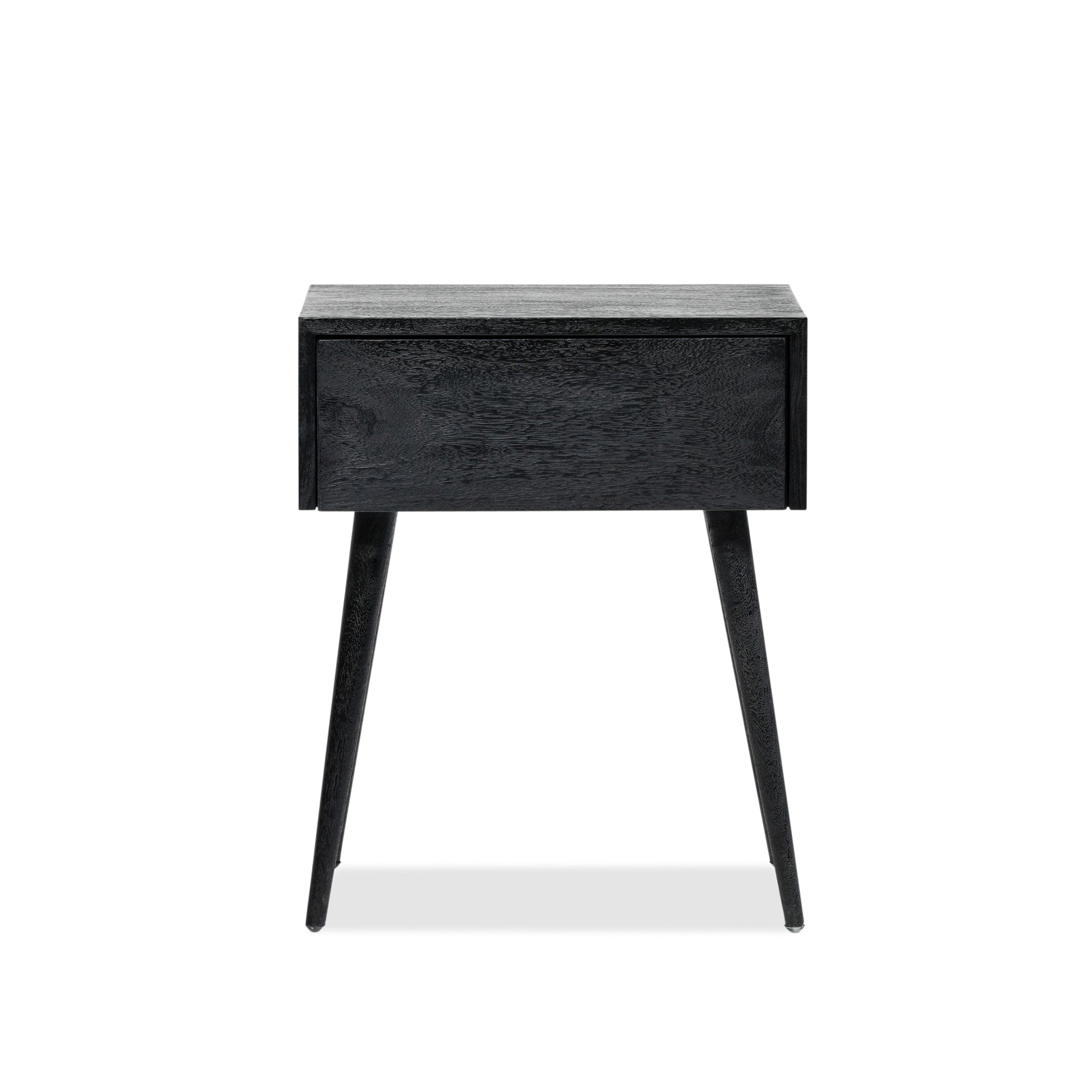 Empire's black Amsterdam Bedside on a white background