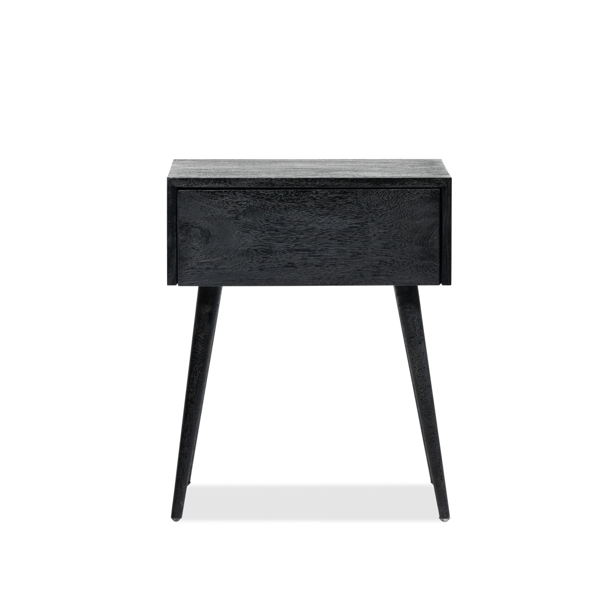 Empire's black Amsterdam Bedside on a white background