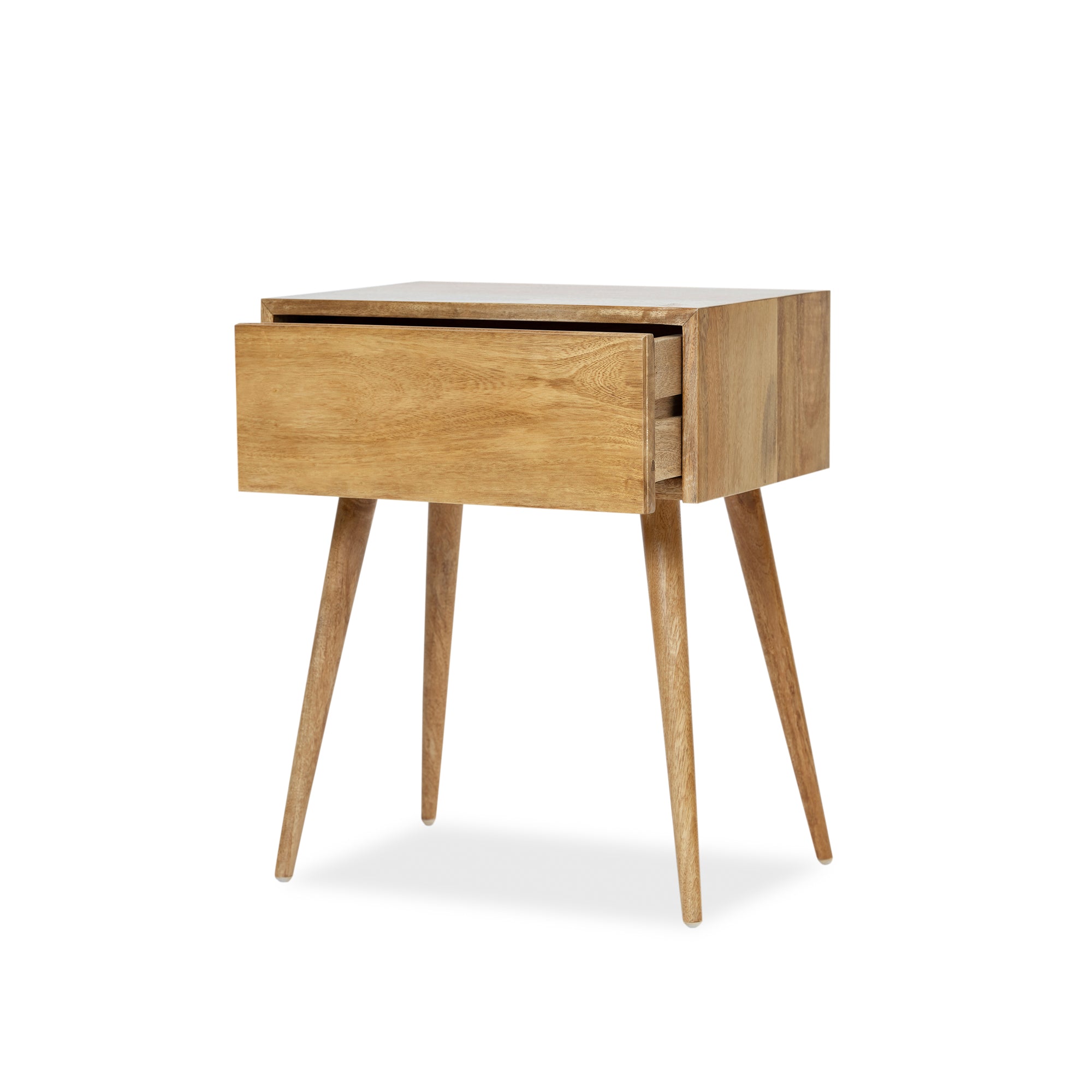 Amsterdam Bedside without Shelf - Natural Sealed