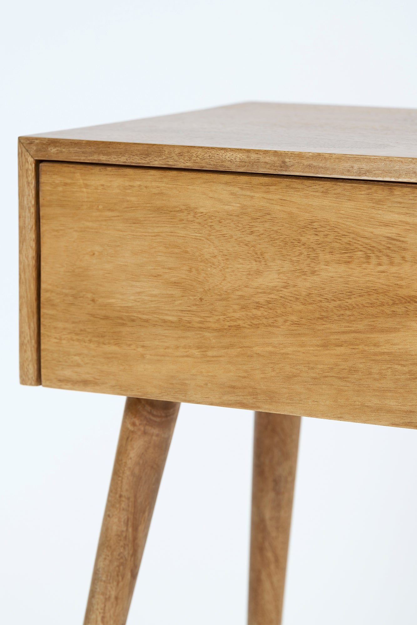 Amsterdam Bedside without Shelf - Natural Sealed