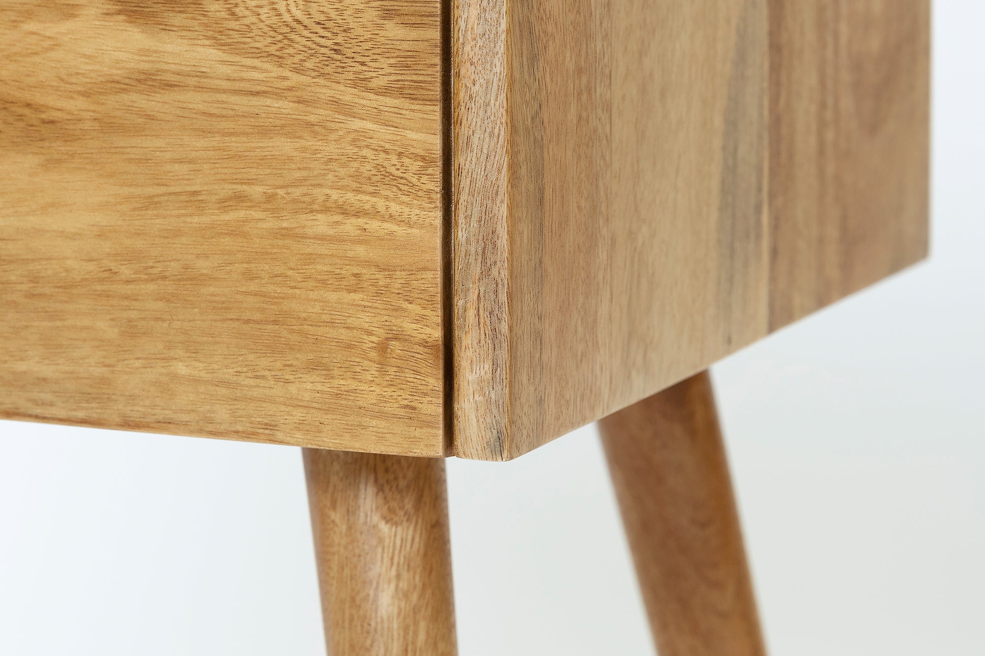 Amsterdam Bedside without Shelf - Natural Sealed