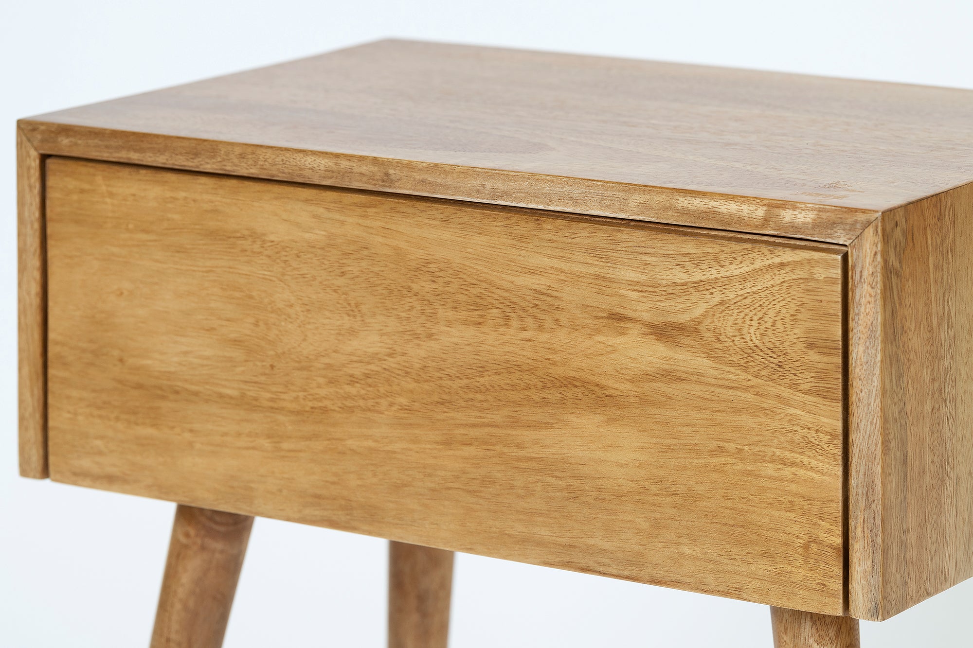 Amsterdam Bedside without Shelf - Natural Sealed