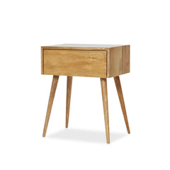 Amsterdam Bedside without Shelf - Natural Sealed